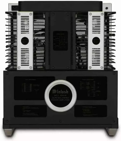 McIntosh MC1.25KW Τελικός Ενισχυτής Hi-Fi Mono 1200W/4Ω 1200W/8Ω Μαύρος