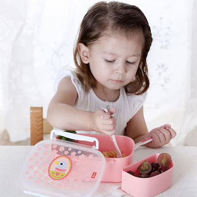 Sigikid Kids Lunch Plastic Box Pink L17xW11xH7cm