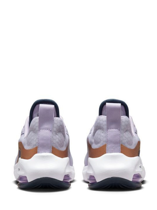Zoom Arcadia 2 Kids Sports Shoes Running with Laces Purple