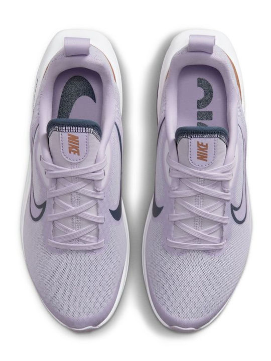 Zoom Arcadia 2 Kids Sports Shoes Running with Laces Purple