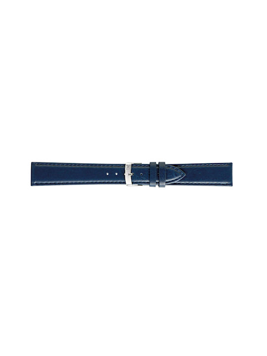 Gelso Green Leather Strap Blue 12mm