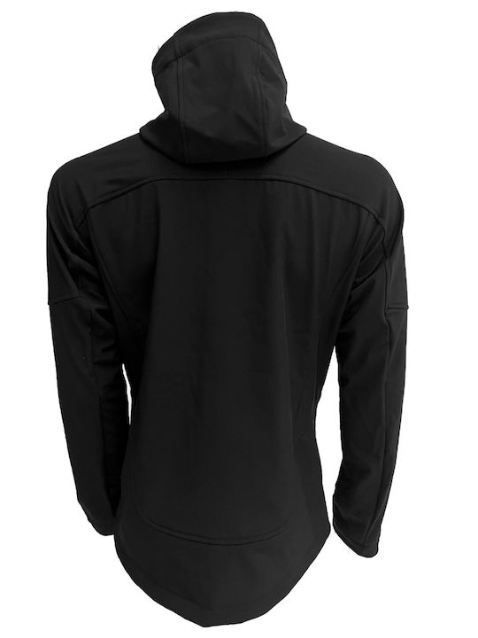 Apu Himaalaya Men's Winter Softshell Jacket Waterproof and Windproof Black