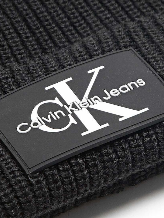 Calvin Klein Unisex Set mit Beanie Gestrickt in Schwarz Farbe