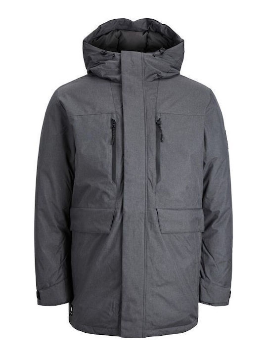 Winter Jacke Parka Grey / Asphalt