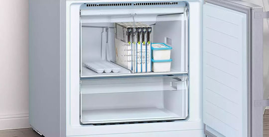 Pitsos Ψυγειοκαταψύκτης 508lt Total NoFrost Υ193xΠ70xΒ80εκ. Inox PKNB56XLEP