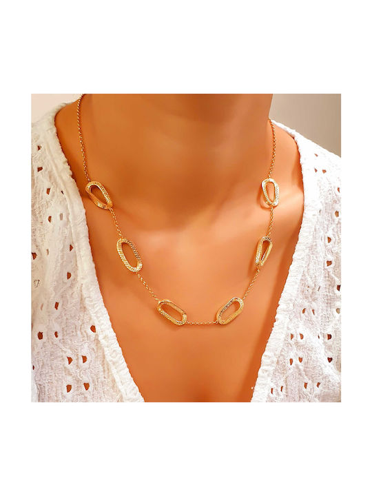 Vogue Necklace from Gold Plated Silver