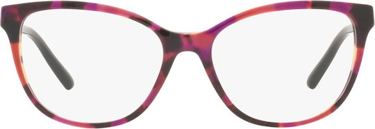 Emporio Armani Plastic Eyeglass Frame Brown Tortoise EA3190 5863