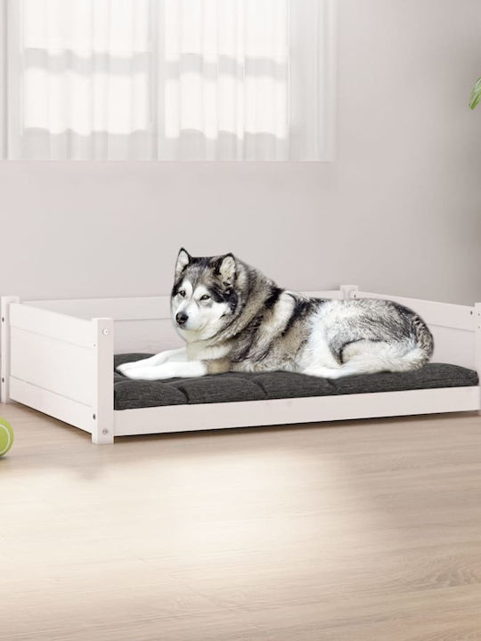 vidaXL Sofa Dog Bed White 105.5x75.5cm.