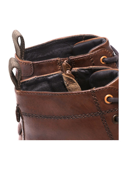 Freedom Leather Tabac Brown Boots Anatomical