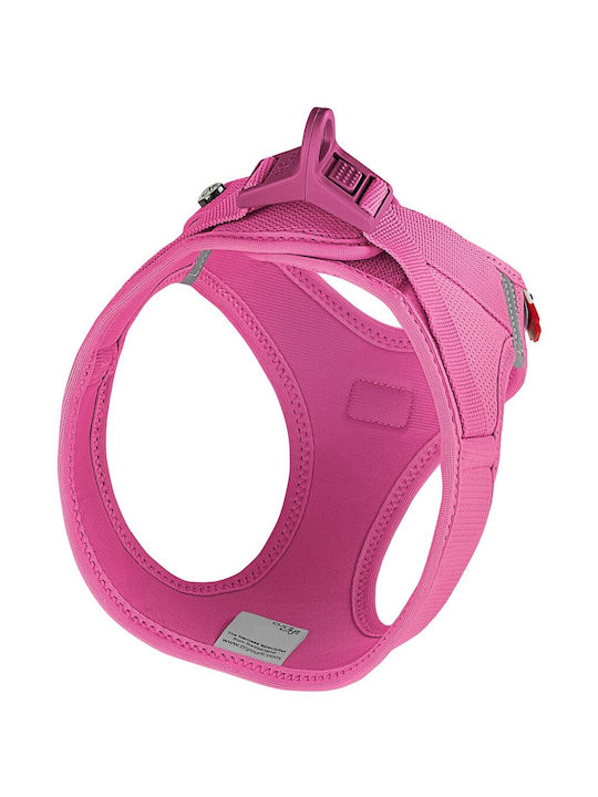 Curli Σαμαράκι Σκύλου Γιλέκο Clasp Air-Mesh Φούξια Small 38-43cm PN2846