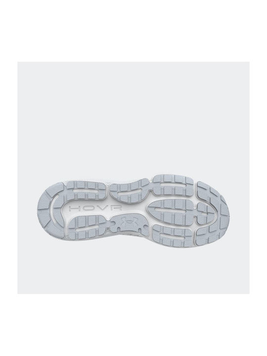 Hovr Mega 3 Clone Ανδρικά Αθλητικά Παπούτσια Running White / Metallic Silver