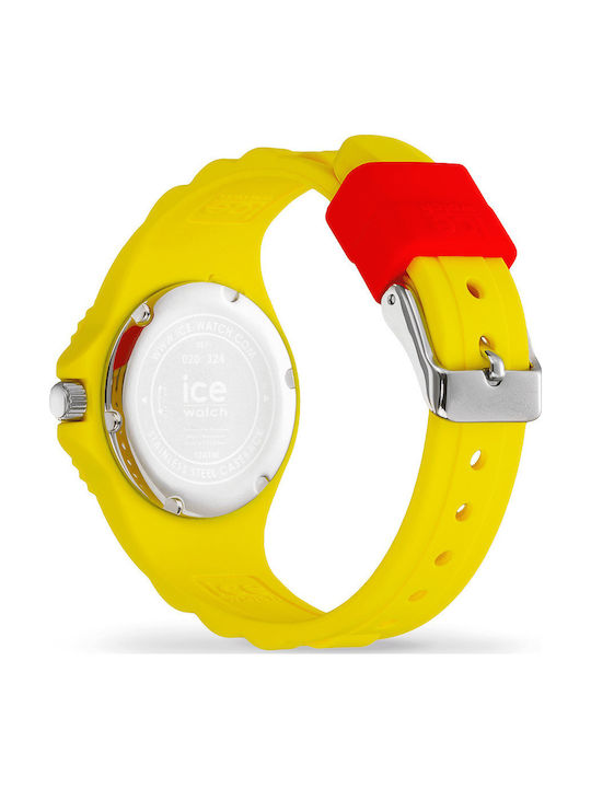 Ice Παιδικό Αναλογικό Ρολόι 30mm Ice Hero Κίτρινο
