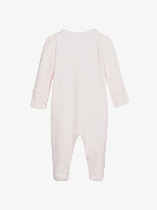 Ralph Lauren Set Baby Strampler Langärmliges Rosa