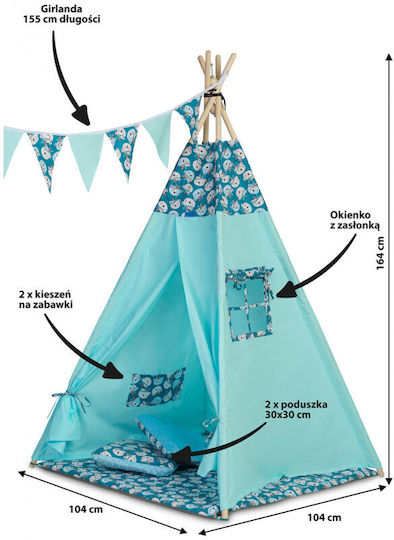 Toyz Kinderzelt Indisch Blau