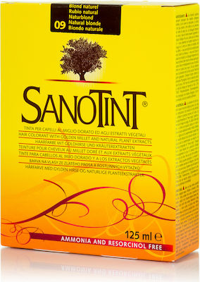 Sanotint Classic Set Hair Dye no Ammonia 09 Natural Blonde 125ml