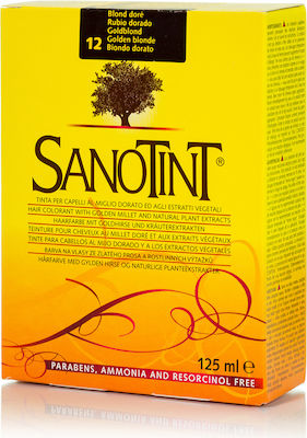 Sanotint Classic 12 Ξανθό Χρυσαφί 125ml