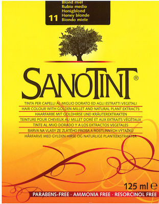 Sanotint Classic Set Hair Dye no Ammonia 11 Blond Ink 125ml