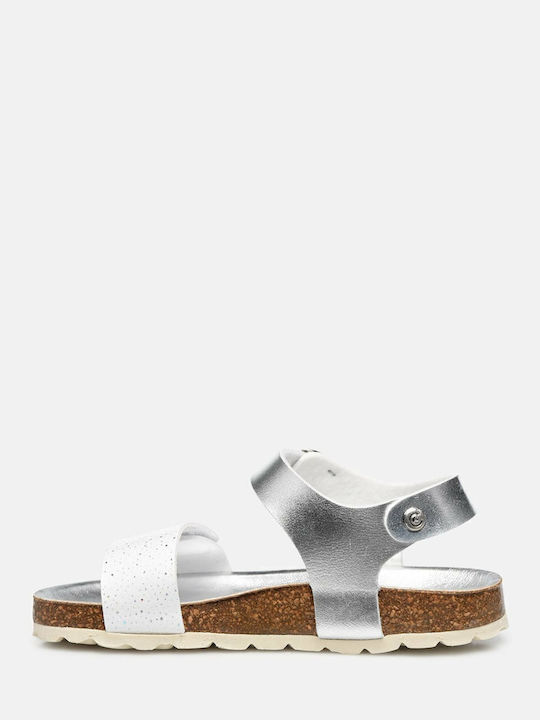 Kinder Sandalen Anatomisch Silber