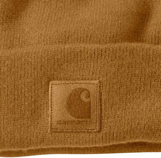 Beanie Männer Beanie Gestrickt in Braun Farbe 101070-BRN
