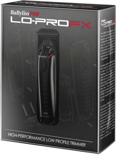 Babyliss Pro Lo-Profx Mașină de Tuns Neagră FX726E