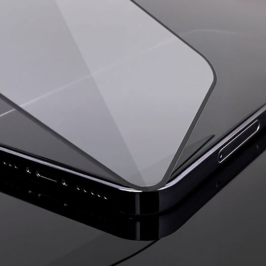 Wozinsky Case Friendly Full Glue Full Face Tempered Glass Black (Moto G52)