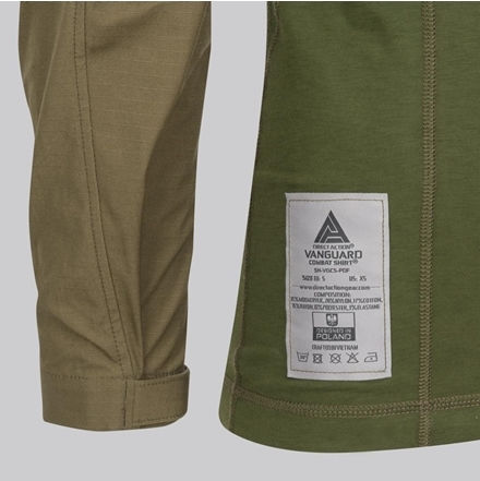 Direct Action Μακρυμάνικο Φούτερ Στρατού Vanguard Combat Shirt σε Μπεζ Χρώμα