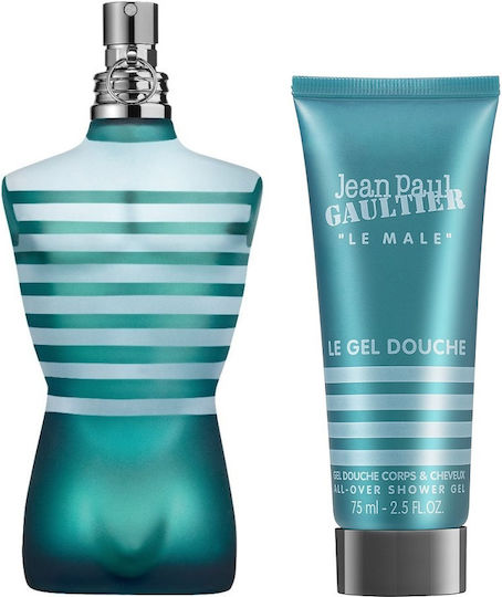 Jean Paul Gaultier Le Male Men's Fragrance Set with Eau de Toilette 2 Pieces