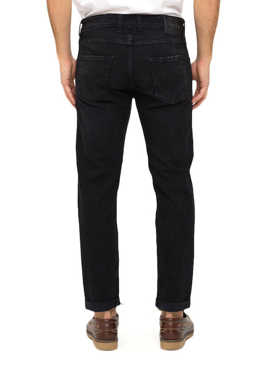 Uniform Jeans Darrell Pantaloni de Bărbați din Jean în Croială Skinny Negru