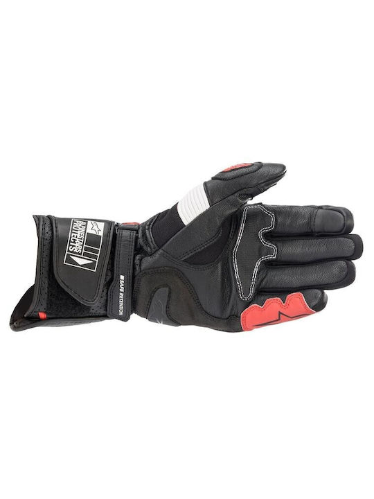 Alpinestars SP-2 V3 Summertime Leather Black/White/Red