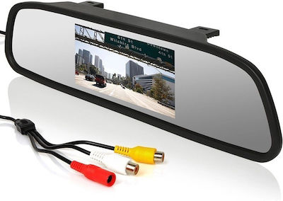 Car Screen Mirror with Reverse Camera Universal