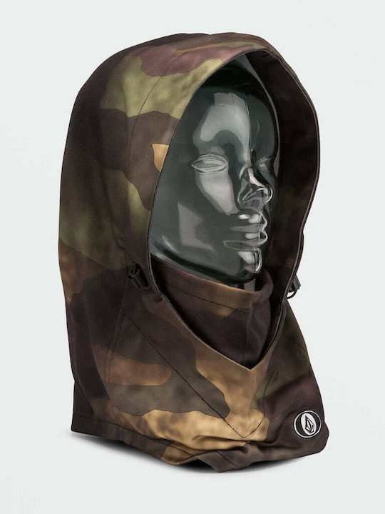 Volcom Hydro Fleece Hood Αθλητικό Full Face Καφέ