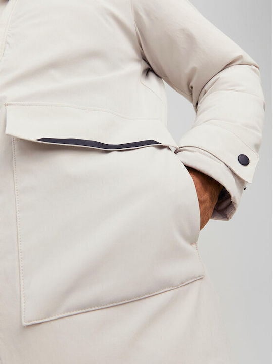 Winter Jacket Parka Ecru
