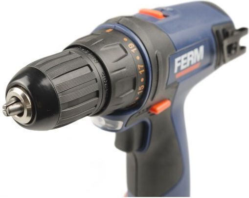 Ferm Ferm Cordless Drill Driver 10.8V 2x1.5Ah Battery