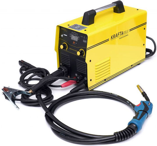 Kraft & Dele Ηλεκτροκόλληση Inverter MIG με Μέγιστο Ρεύμα Συγκόλλησης 400A και Κύκλο Εργασίας 60%