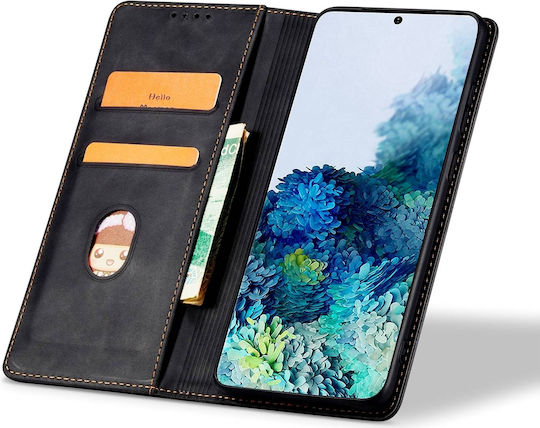 Bodycell Wallet Δερματίνης Μαύρο (Galaxy M13)