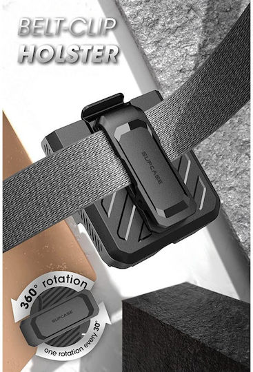 Supcase Beetle Pro С пълно покритие (360°) Пластмаса 2мм син металик (Galaxy Z Flip4)