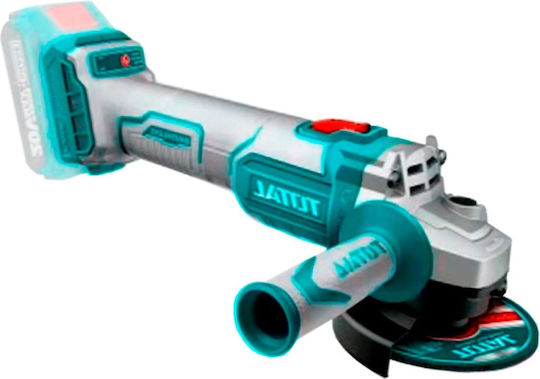 Total Τροχός 115mm Μπαταρίας με Ρύθμιση Στροφών 2x4Ah