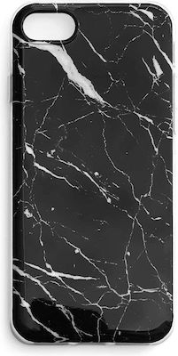 Wozinsky Marble Umschlag Rückseite Silikon Schwarz (Galaxy Note 10 Lite)