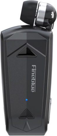 Fineblue F520 In-ear Bluetooth Handsfree Ακουστικό Πέτου Λευκό