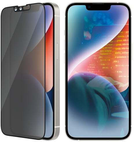 PanzerGlass Ultra-Wide Fit Privacy Full Face Tempered Glass Black (iPhone 17e / 16e / 14 / 13 / 13 Pro)
