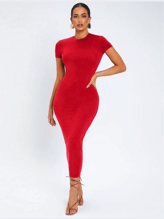 Maxi φόρεμα red
