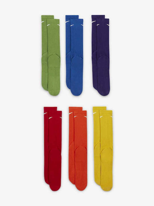 Nike Everyday Plus Cushion Crew Athletic Socks Multicolour 6 Pairs
