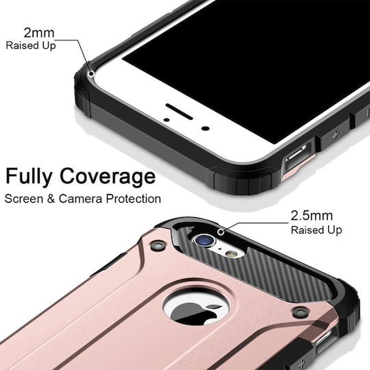 Sonique Heavy Armor Back Cover Σιλικόνης 2mm Ροζ Χρυσό (Redmi Note 11 / 11S 4G)