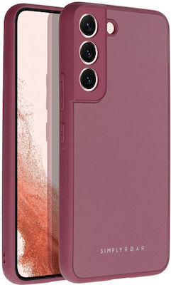 Roar Matte Glass Silicone Back Cover Claret (Galaxy A52 / A52s)