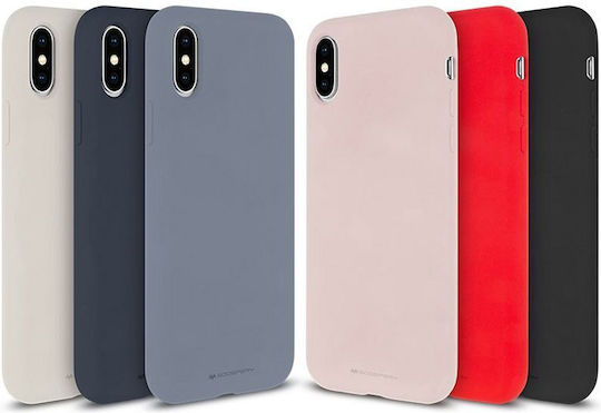 Mercury Back Cover Σιλικόνης Μαύρο (iPhone 14 Plus)