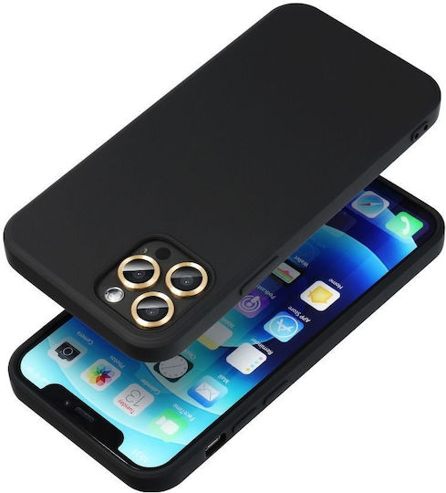 Forcell Silicon Lite Back Cover Σιλικόνης Μαύρο (Galaxy S20 FE)