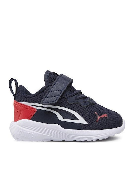 PUMA All-Day Active Kinder Sneakers mit Klettverschluss Marineblau 387388-07 PUMA All-Day Active Kinder Sneakers mit Klettverschluss Marineblau 387388-07
