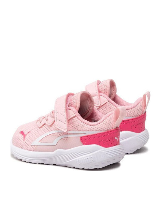 All-Day Active Kinder Sneakers mit Klettverschluss Rosa