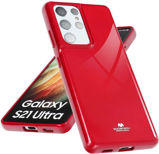 Mercury iJelly Back Cover Σιλικόνης Κόκκινο (iPhone 14 Pro Max)