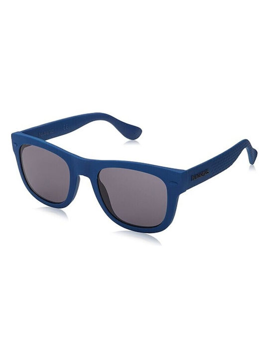 Havaianas Paraty Men's Sunglasses with LNC Plastic Frame and Blue Lens PARATY-S-LNC